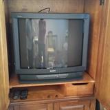 Television in the Armoire.