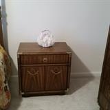 night stand with complete bedroom set