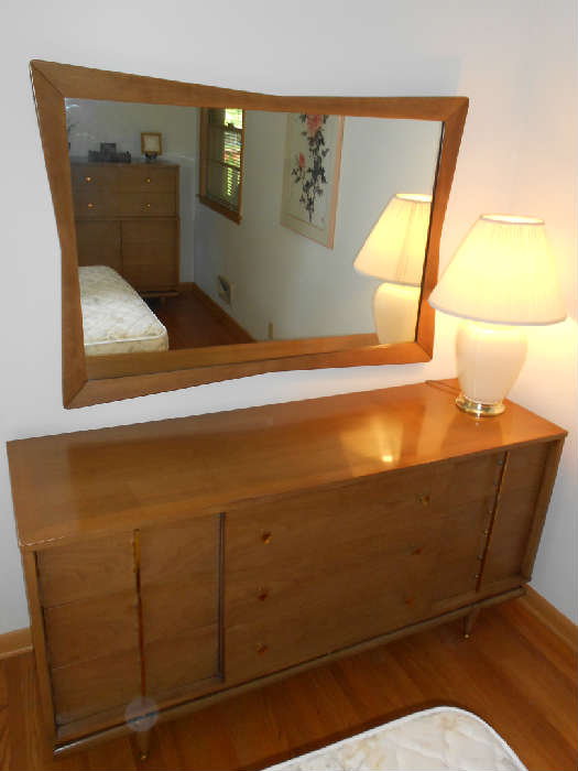 Part of a GREAT Mid Century Modern "The Sequence" bedroom set by Kent-Coffey