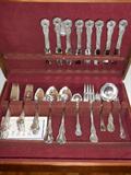 Sterling flatware set