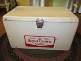 Vintage Royal Crown Cola metal cooler