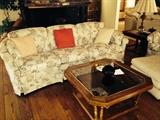 Couch, love-seat and coffee table vintage 70's!