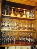Ton's of glasses!