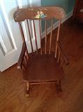 Vintage Child's Rocker