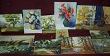 Local artist's oils