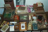Older items including books & Post Master Tobacco tin