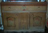 Sideboard w/ stenciled doors