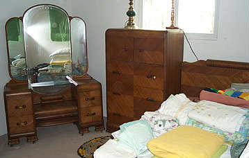 3 pc. Art Deco Bedroom Suite