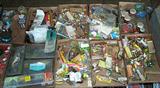 Fishing lures & misc. fishing items