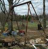 A Frame Engine Hoist