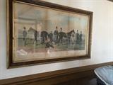 One of the many wonderful engravings for sale "The Great Match" painted by Harry Hall, engraved by Charles Hunt
