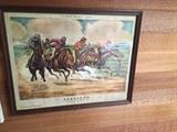 Kessler's Whiskey vintage advertising poster framed for your wall!