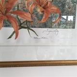 close up of signature