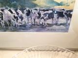 Terrific original of grazing cows by Noel Thomas