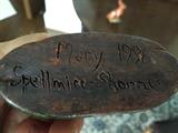 signature on the bottom of the Mary Spellmire bunnies