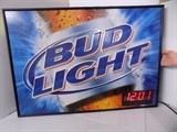 Large Bud Light Beer Sign