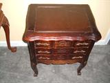 2 Vintage French Provincial End Tables, great condition, side-by-side they make a neat cocktail or coffee table