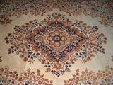 Oriental Design Rug, Shahistan Kirman, cream background, 11 x 11, excellent condition