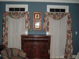 Custom Swag Drapery. Excellent condition.