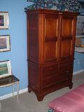 Lexington TV Armoire, slide out shelf, outlet, storage drawers. This is quite the piece for any decor. Excellent condition.