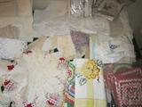 and a few more handmade linens ...