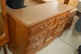 Dresser (and matching mirror) along with matching nightstand