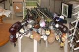 Golf clubs galore!