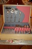 Another silver-plated flatware set!