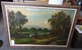 BEAUTIFUL OIL ON CANVAS, SIGNED BY LISTED ARTIST RIVERA