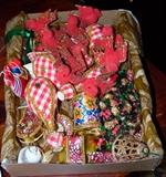 VINTAGE HANDMADE CHRISTMAS ORNAMENTS