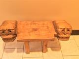 From Africa witch doctors bench