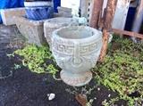 Concrete planters and statuary 