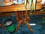 Walnut parlor table