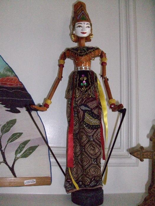 Oriental doll/puppet