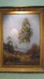 Antique oil painting