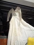 wedding dress, vintage