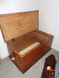 wood trunk/blanket chest