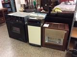 Oven, trash compacter, heater