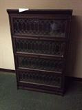Very old Barrister Book Case - needs some work, but glass is in great shape and just beautiful.