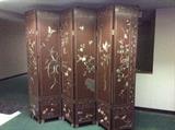 Vintage 6 Panel Coramandel Screen - Just Beautiful.