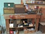 machinist tool box & tools