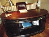 Beautiful " Hooker" Desk and Leather Home Office Chair...  Please Share..