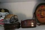 Many items from extensive travel
