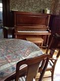 The upright is old and burl ......