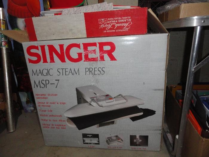 singer magic steam press