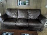 Leather sofa