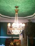 Schonbek crystal chandelier