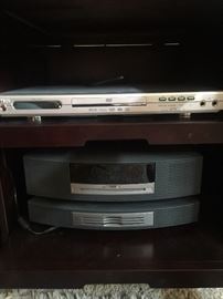 Bose sound system & DVD player. The Bose was sold via the mobile app's Buy It Now. 