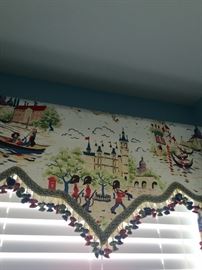 Pair of window valances