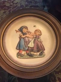Collectible Hummel plates